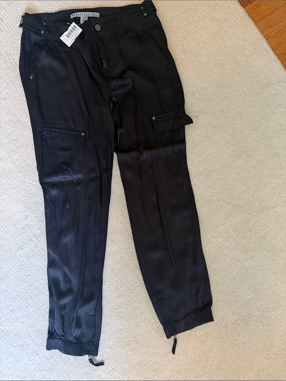 Women’s NWT Marrakech Black Cargo Jogger Pants